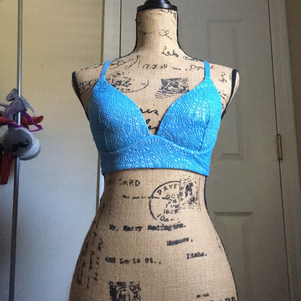 Lace Plunge Bra